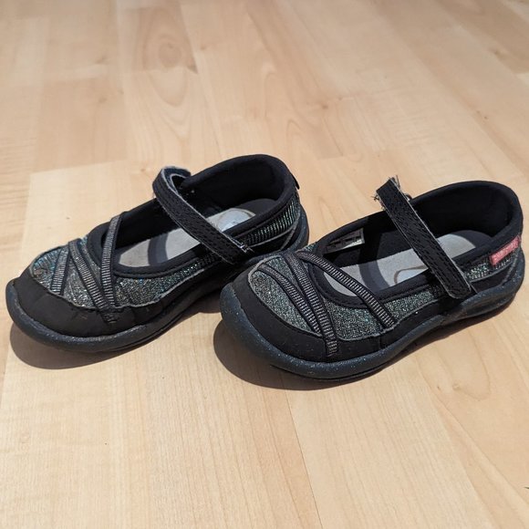 OshKosh B'gosh Franci Mary Jane Flats - Toddler Girl Size 7, Adorable - Picture 2 of 5